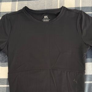 JoyLab Women's Classic Black Cropped Athletic Top